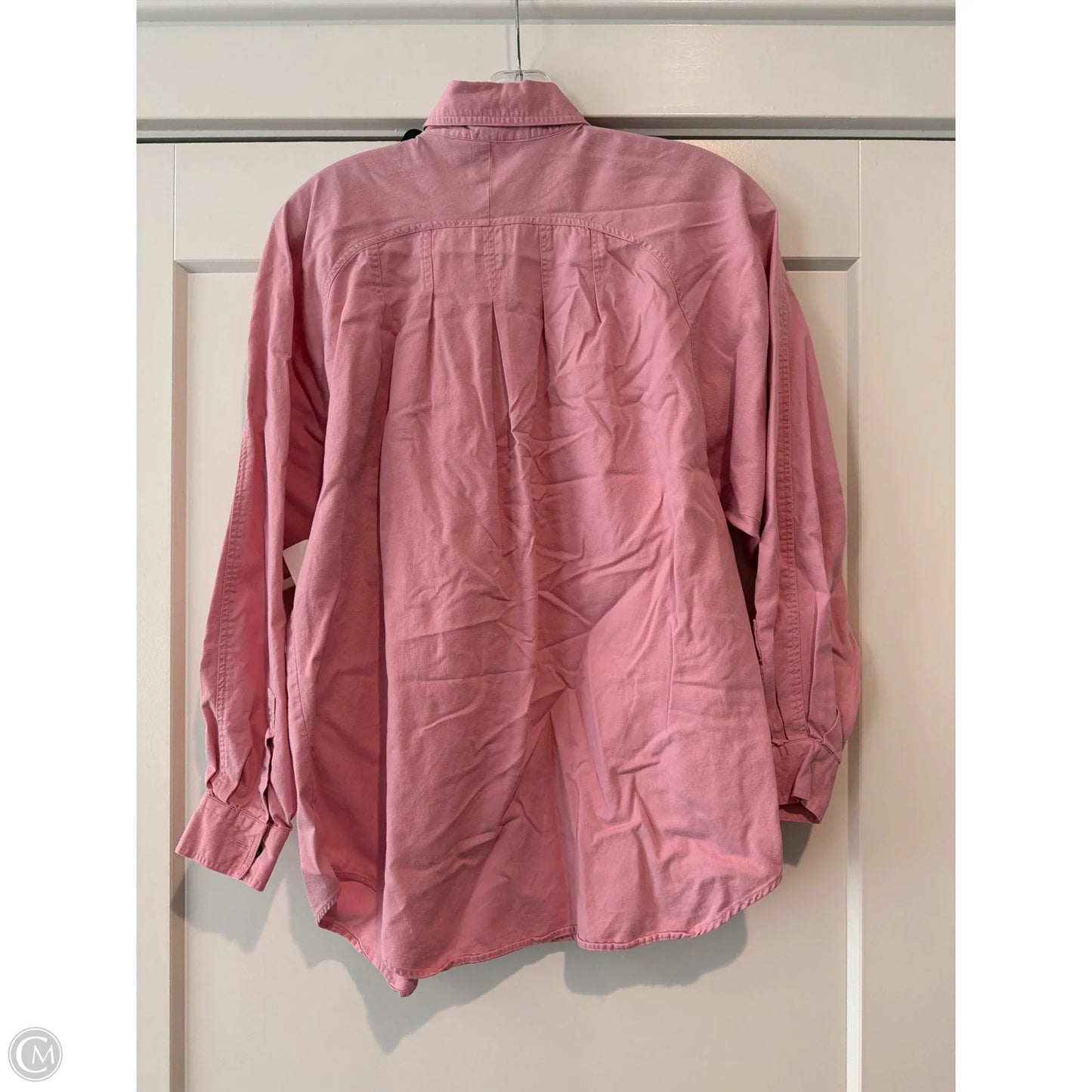 Top Long Sleeve By Outback Red In Pink, Size: S