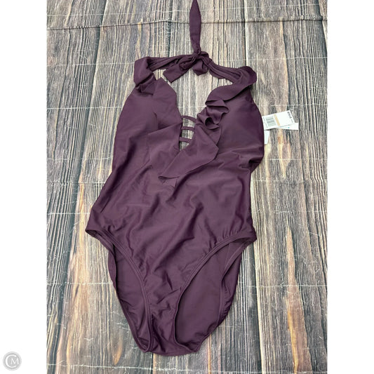 Swimsuit By Rod Beattie In Purple, Size: L