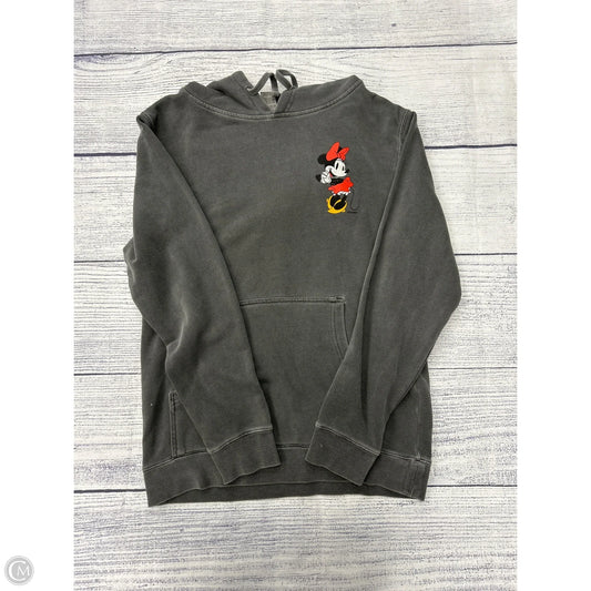 Sweatshirt Hoodie By Clothes Mentor In Grey, Size: S
