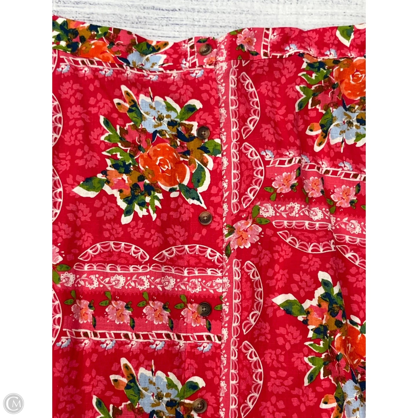 Skirt Maxi By Lc Lauren Conrad In Red, Size: 1x