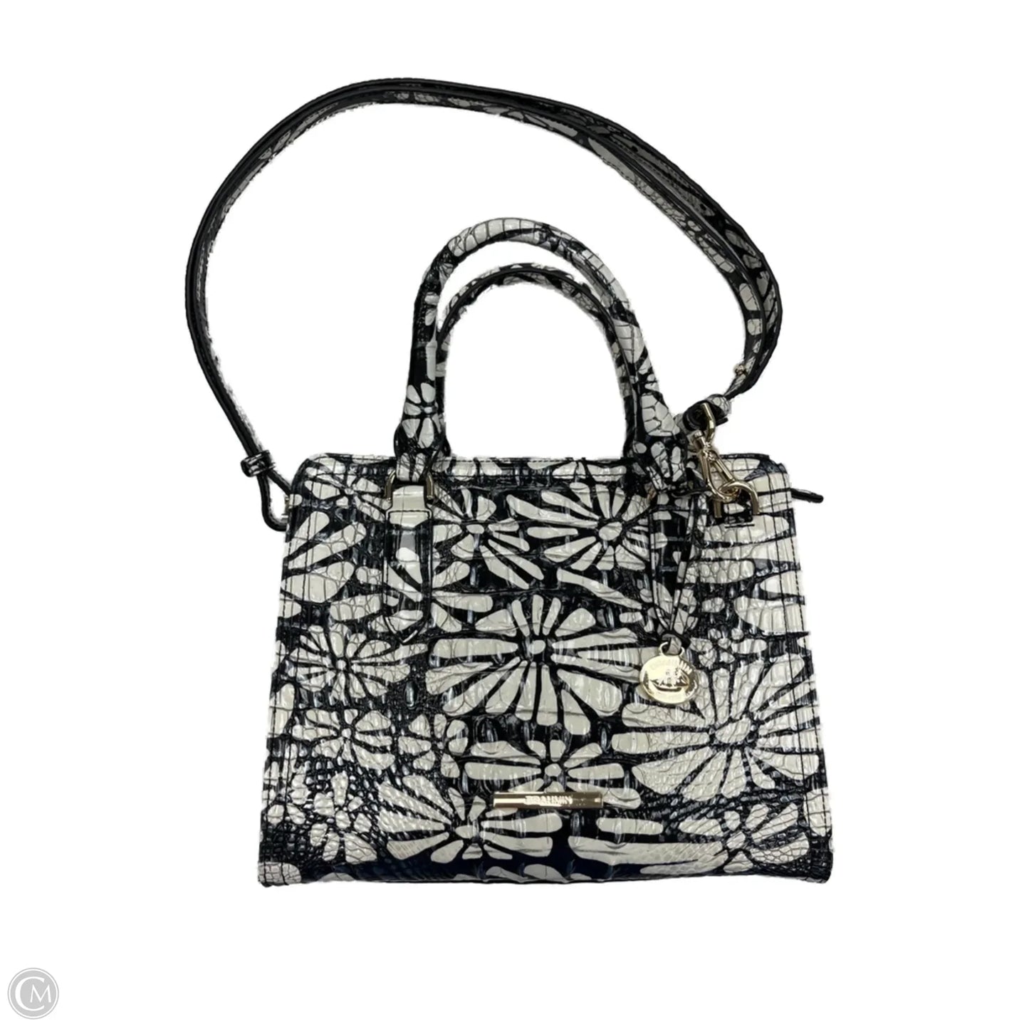Handbag Designer By Brahmin, Size: Medium