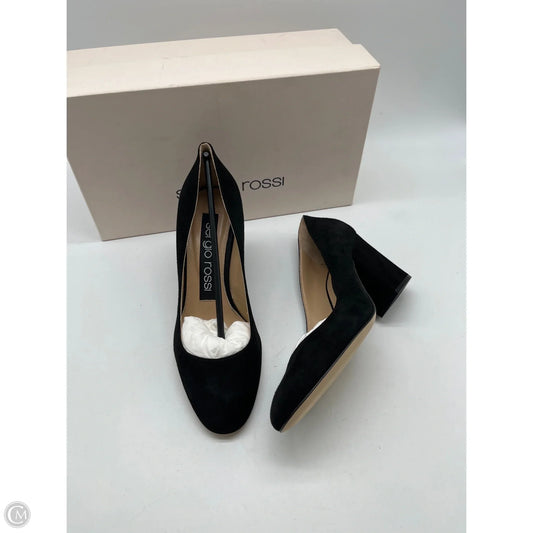 Shoes Designer By Sergio Rossi In Black, Size: 5