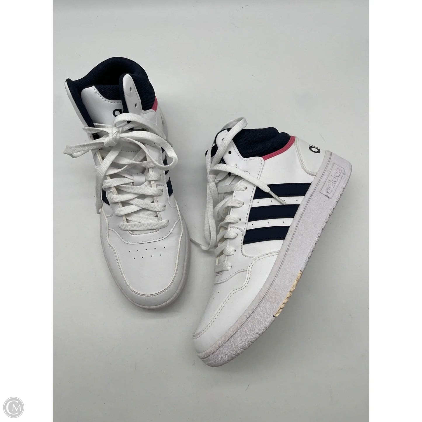 Shoes Athletic By Adidas In White, Size: 8