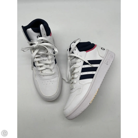 Shoes Athletic By Adidas In White, Size: 8