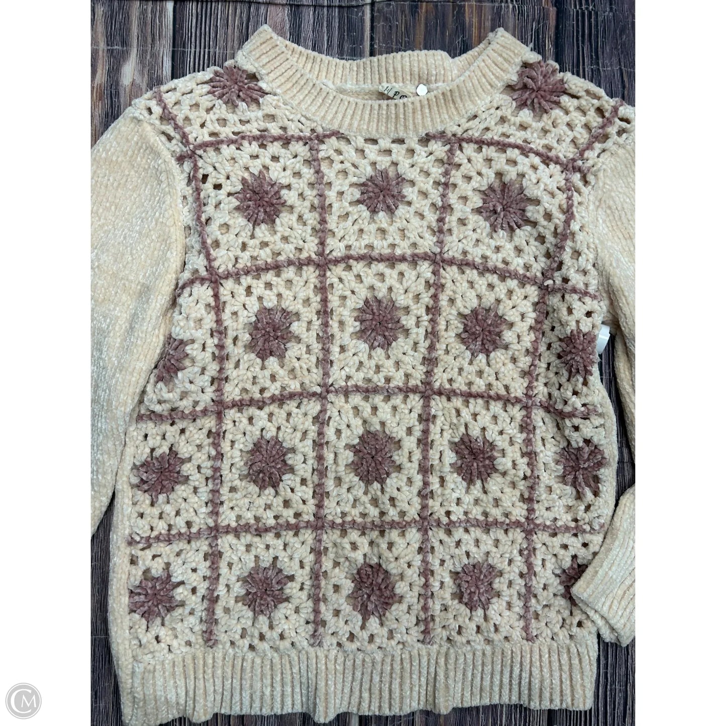 Sweater By Pol In Cream, Size: S