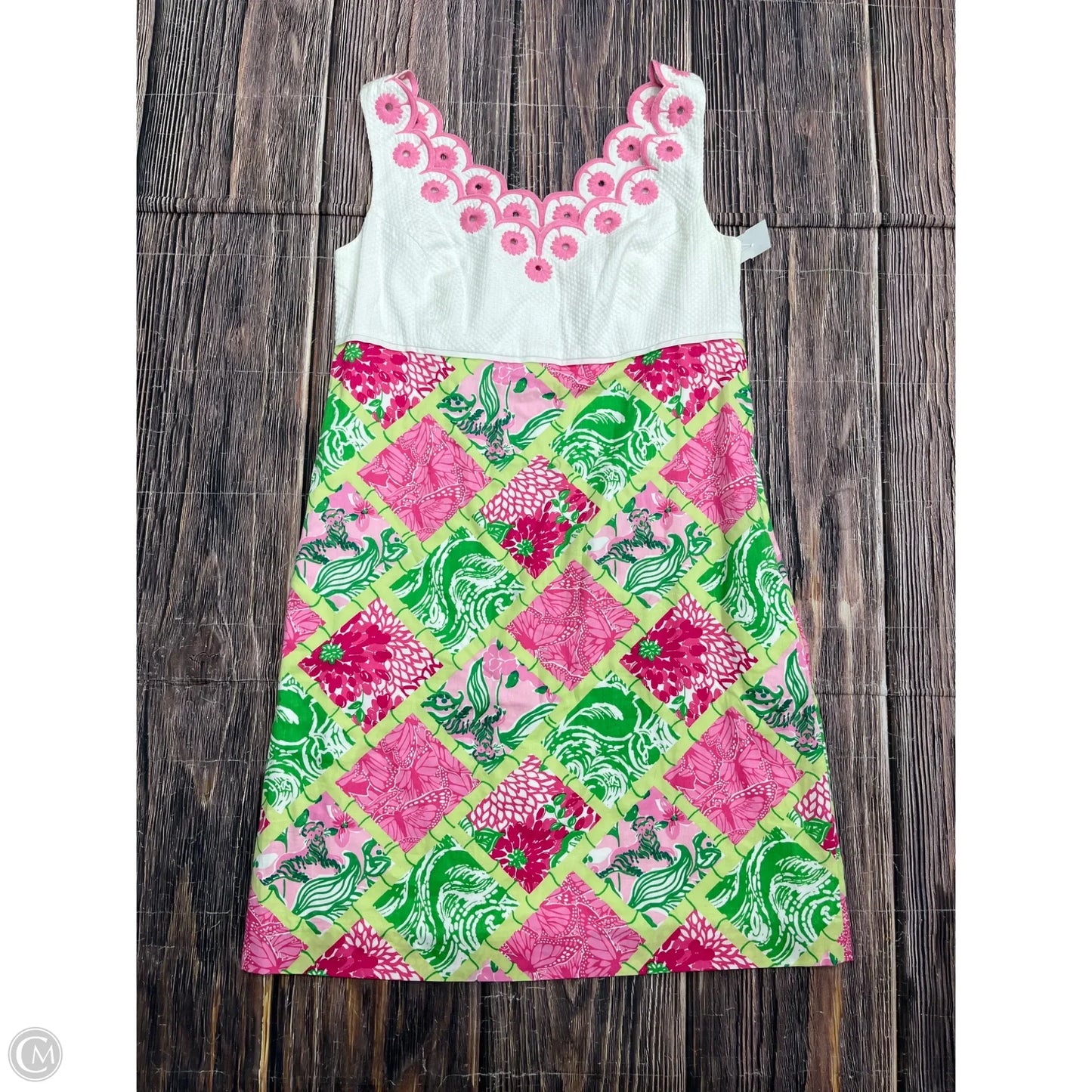 Dress Designer By Lilly Pulitzer In Green, Size: L