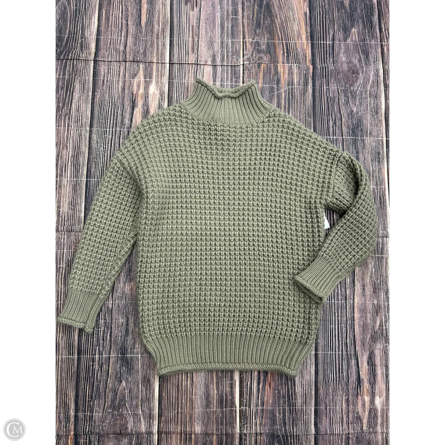 Sweater By Clothes Mentor In Green, Size: S