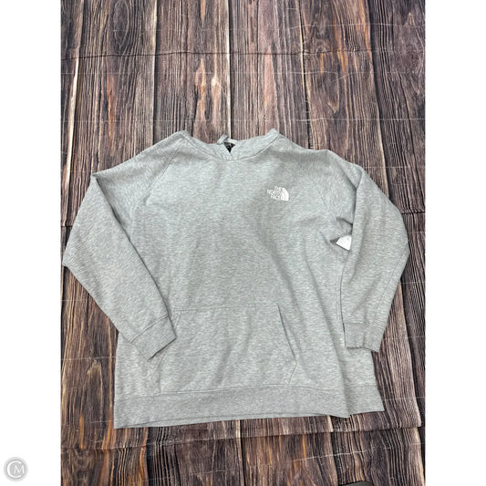 Sweatshirt Hoodie By The North Face In Grey, Size: 1x