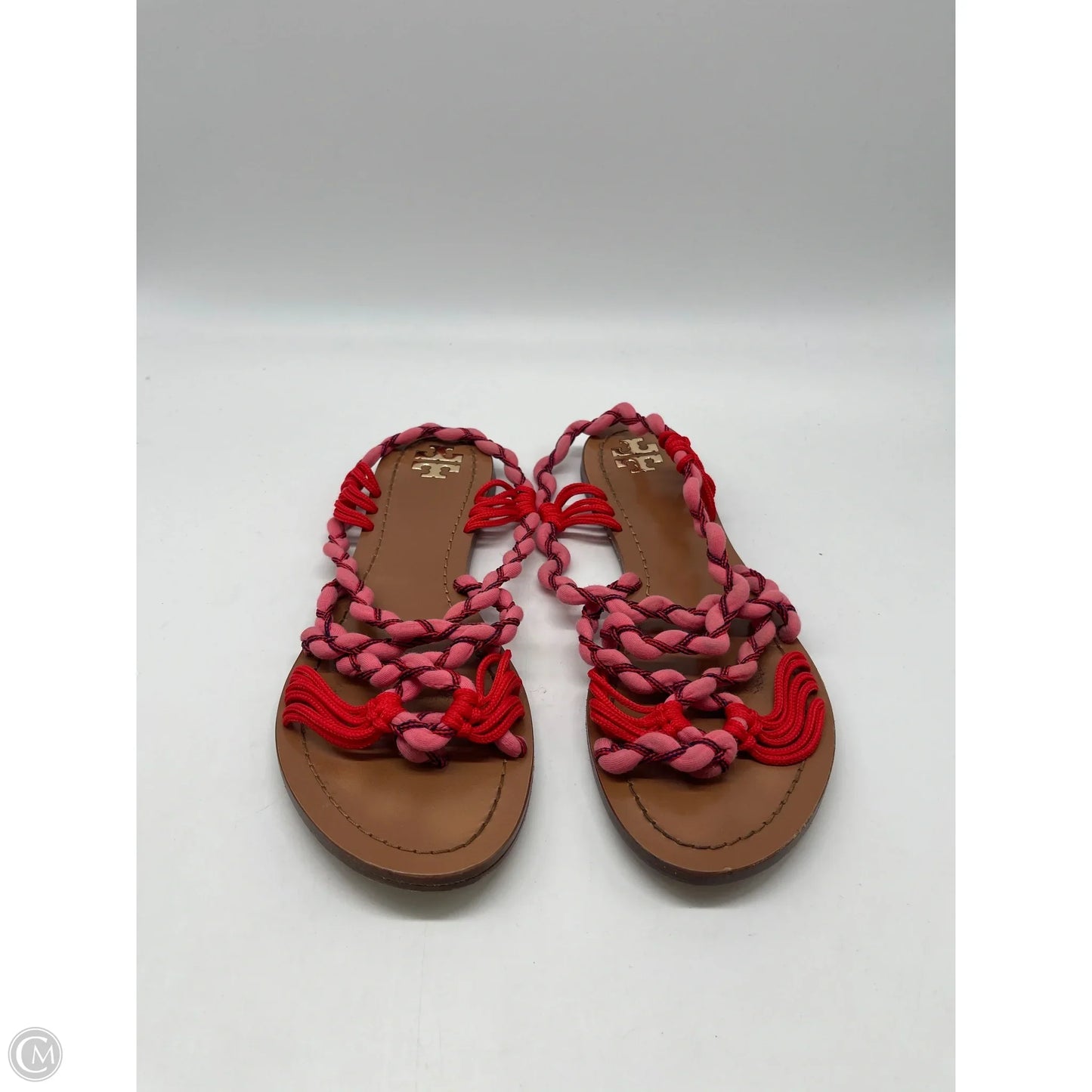 Sandals Designer By Tory Burch In Pink, Size: 8