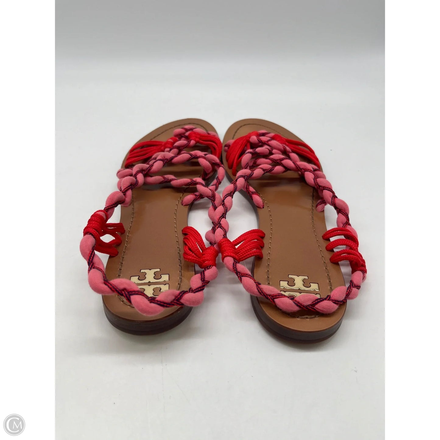 Sandals Designer By Tory Burch In Pink, Size: 8