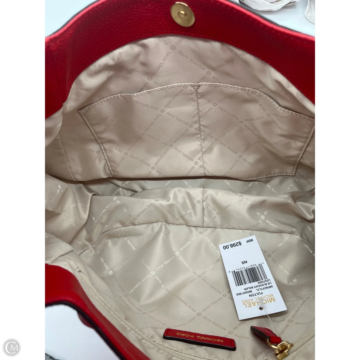 Handbag Designer By Michael Kors, Size: Medium