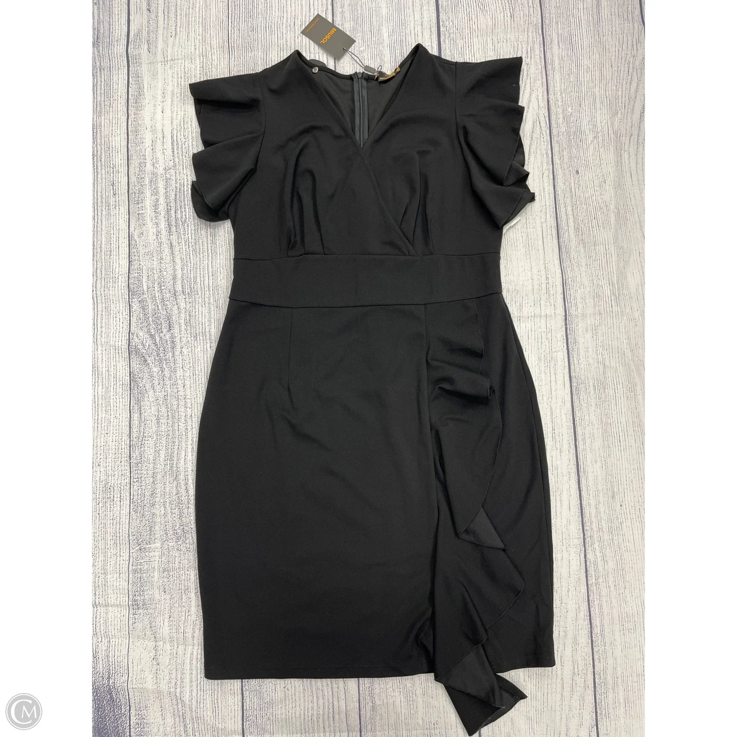 Dress Casual Short By Clothes Mentor In Black, Size: 3x