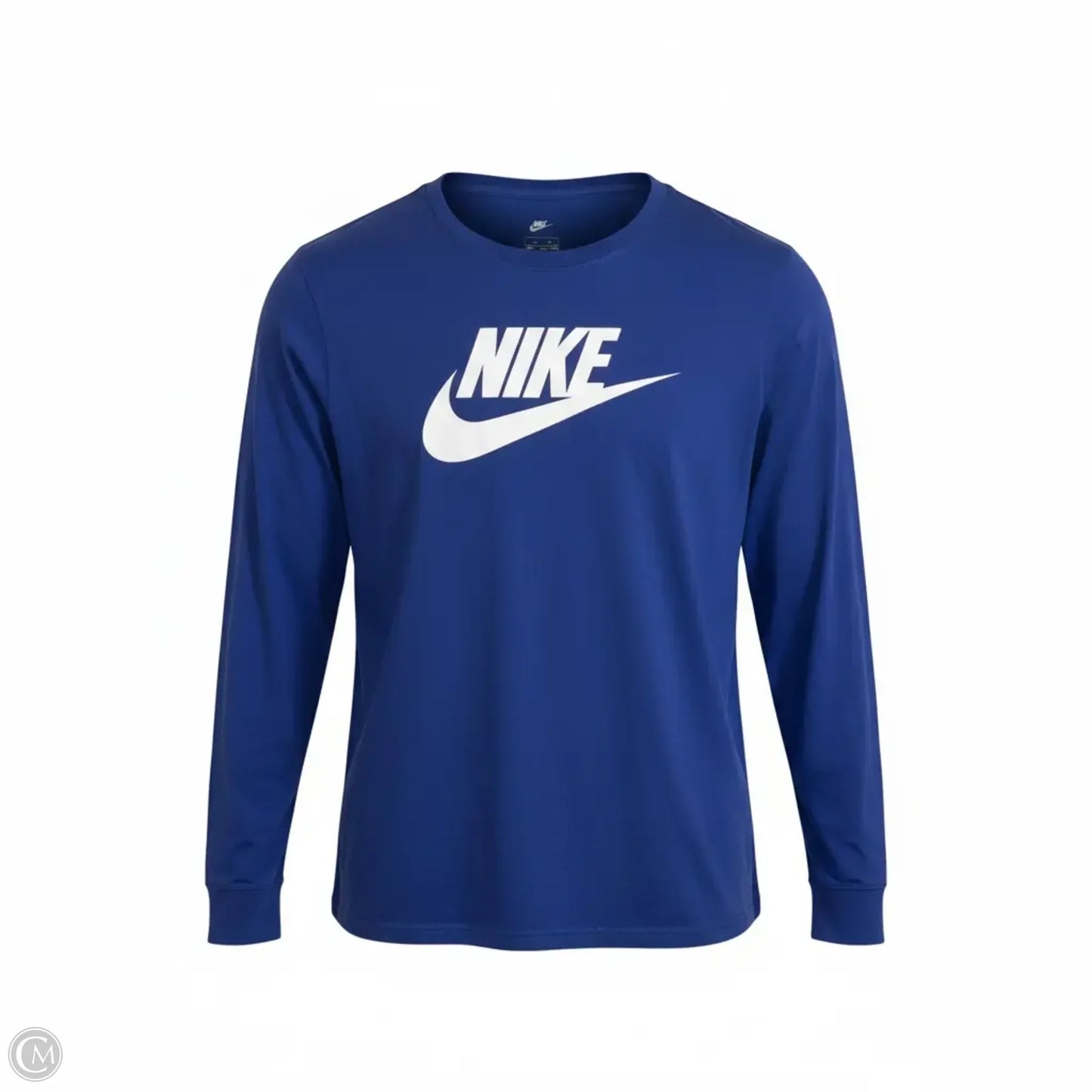 Top Long Sleeve By Nike Apparel In Blue, Size: 1x