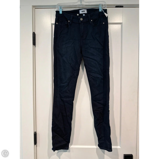 Jeans Skinny By Paige In Blue Denim, Size: 6