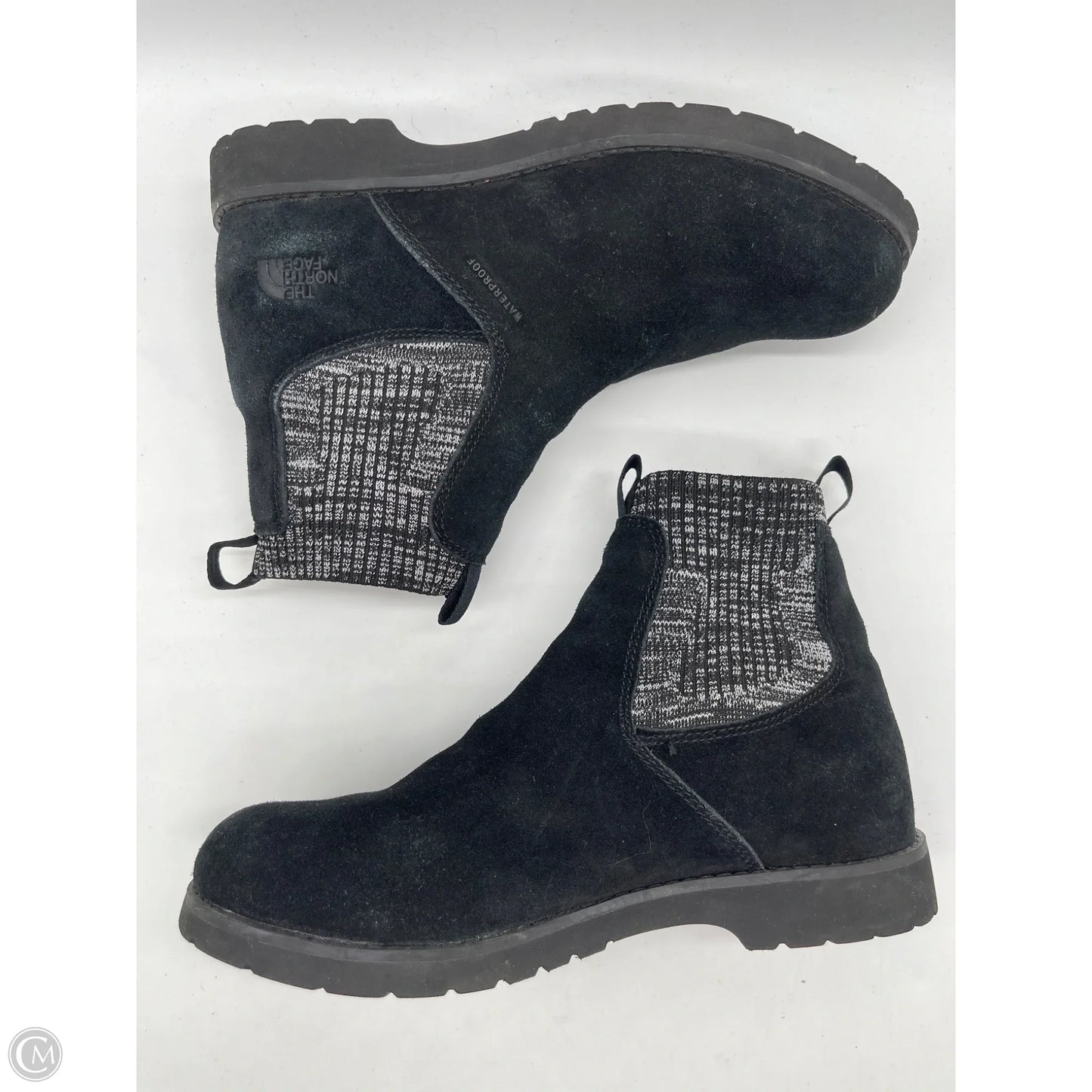 Boots Ankle Flats By The North Face In Black, Size: 10