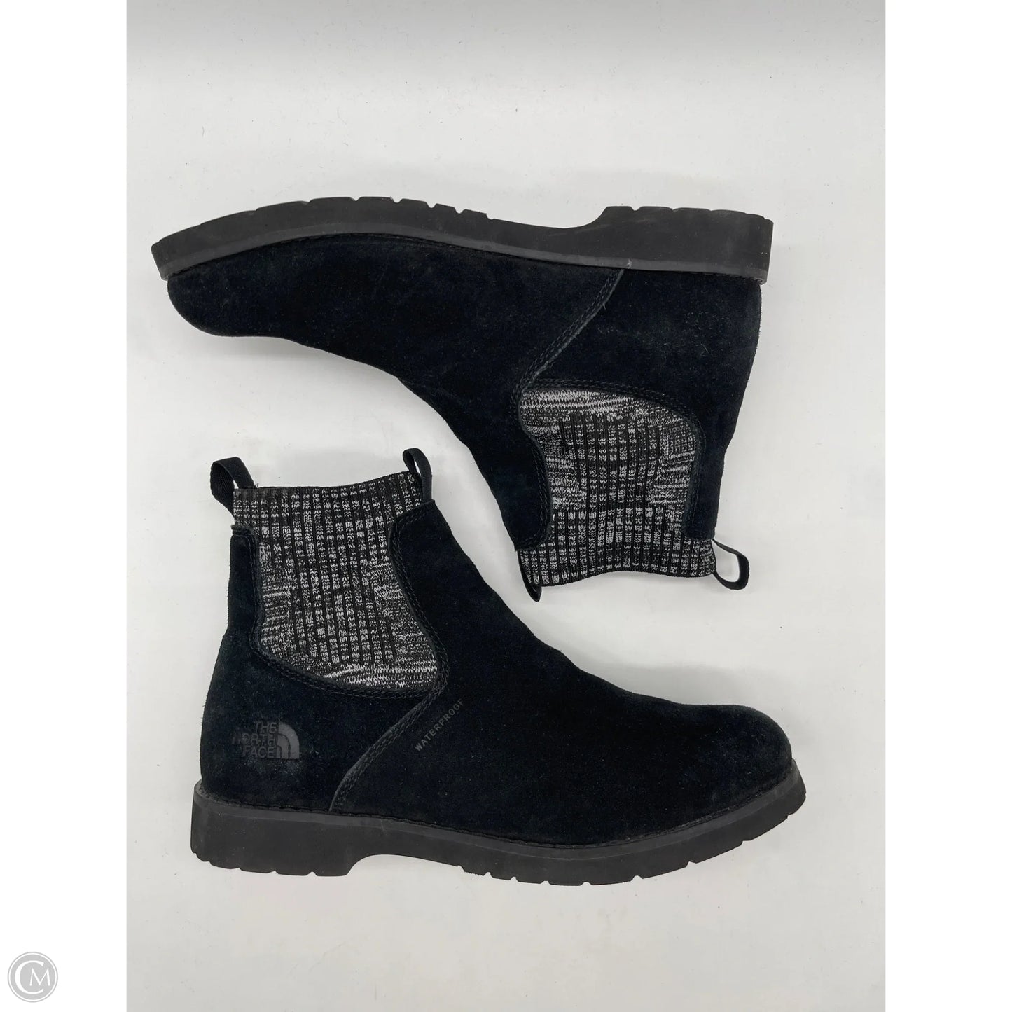 Boots Ankle Flats By The North Face In Black, Size: 10