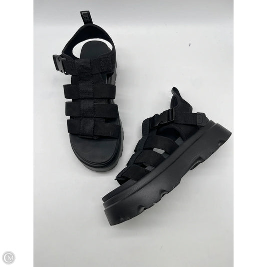 Sandals Designer By Ugg In Black, Size: 10