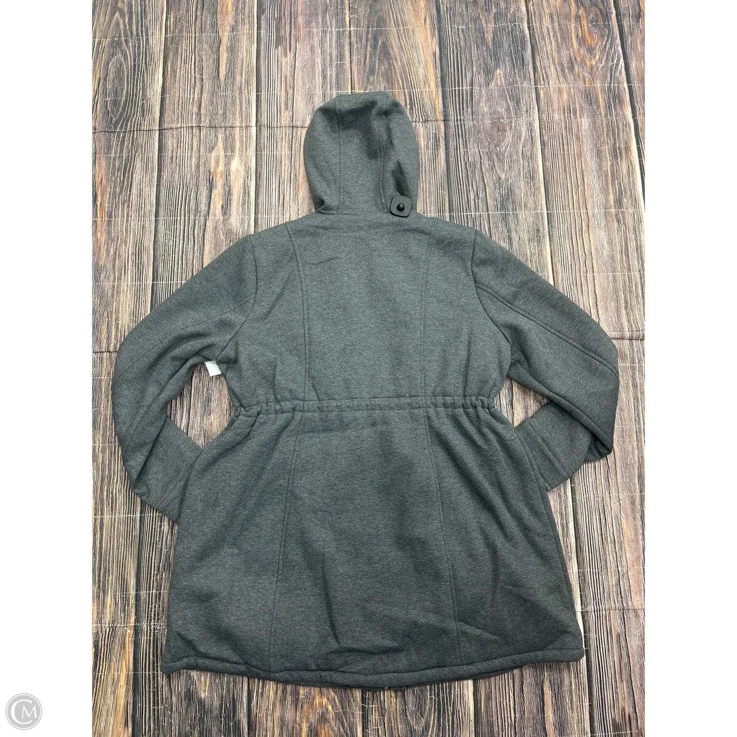 Jacket Utility By Torrid In Grey, Size: 1x
