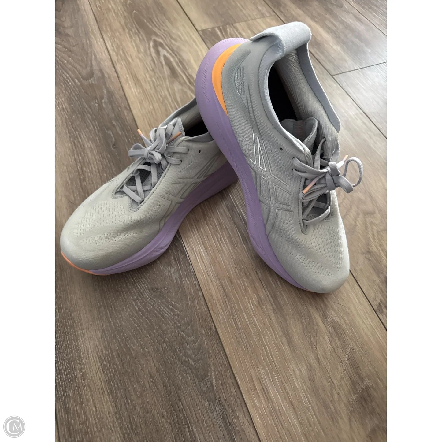 Shoes Athletic By Asics In Grey, Size: 9.5