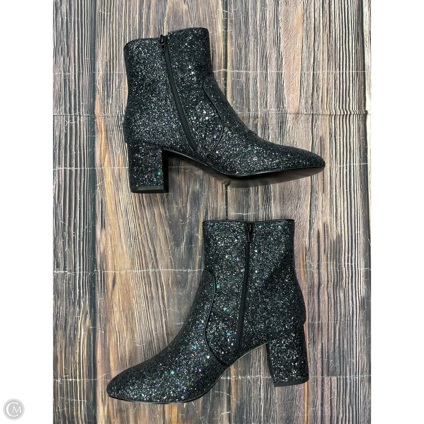 Boots Ankle Heels By J. Crew In Black, Size: 8.5