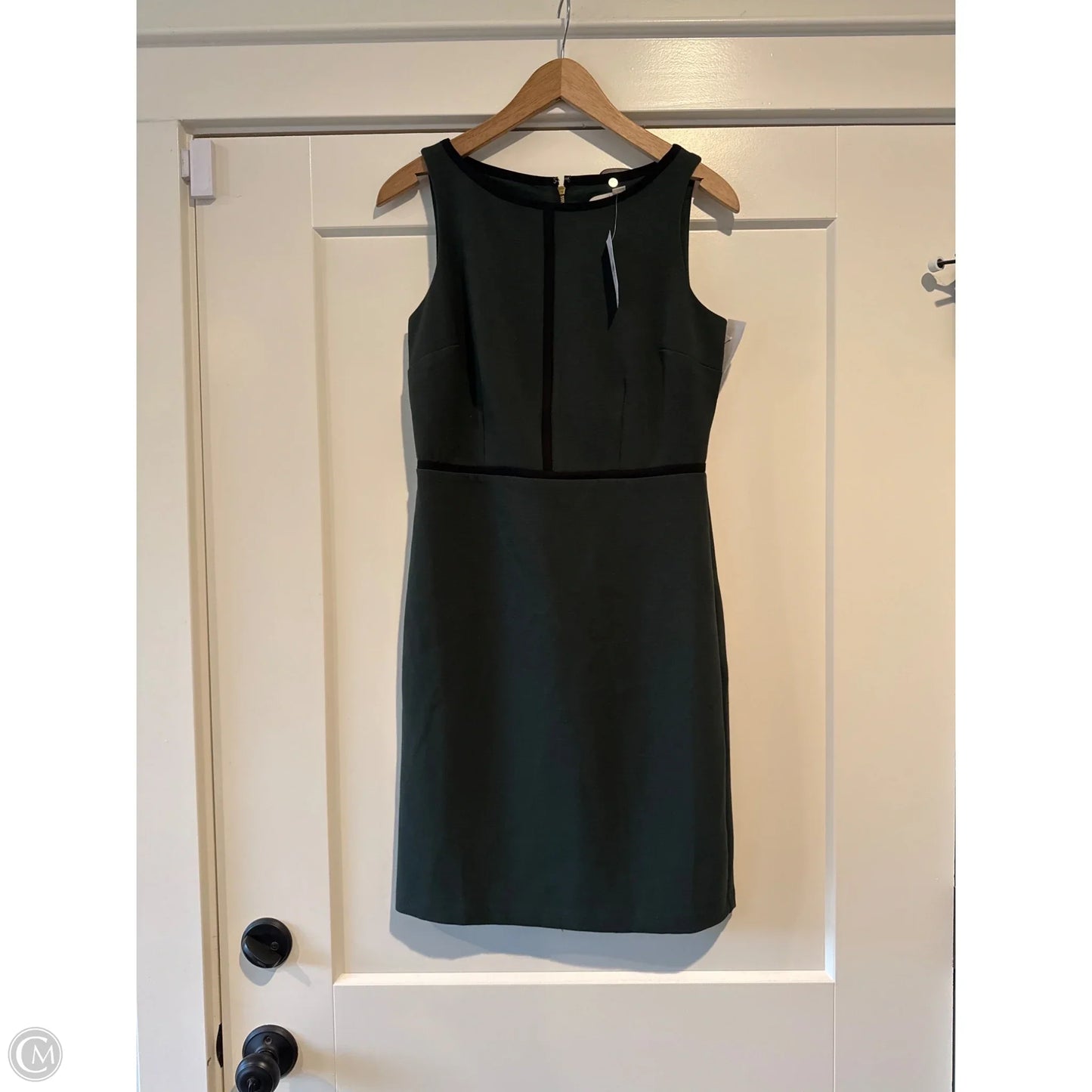 Dress Work By Loft In Green, Size: 0