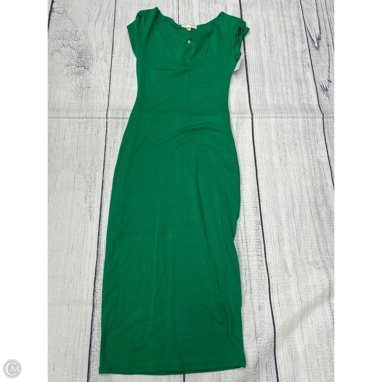 Dress Casual Short By See You Monday In Green, Size: Xs