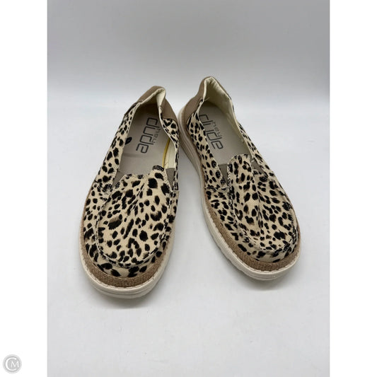 Shoes Sneakers By Hey Dude In Animal Print, Size: 11