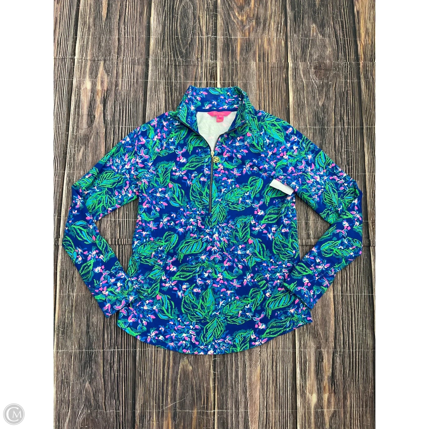 Sweatshirt Designer By Lilly Pulitzer In Blue, Size: Xs