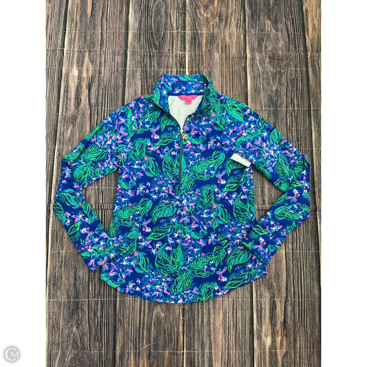 Sweatshirt Designer By Lilly Pulitzer In Blue, Size: Xs
