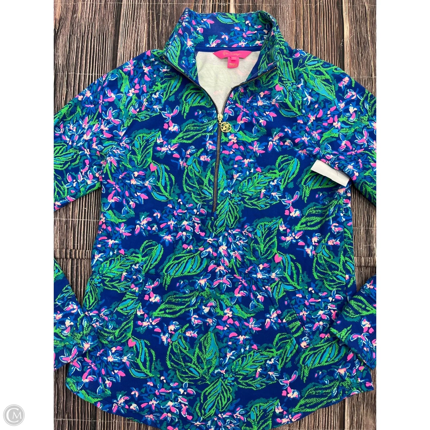 Sweatshirt Designer By Lilly Pulitzer In Blue, Size: Xs