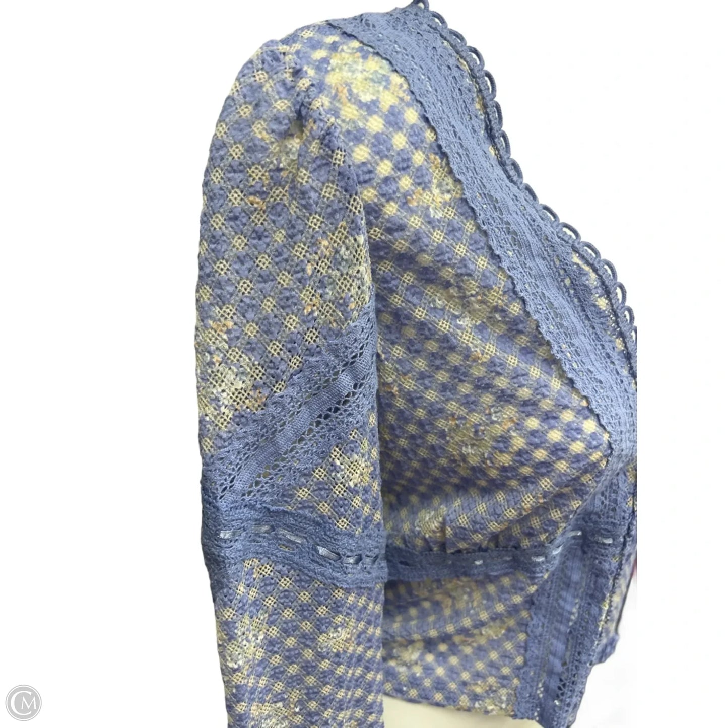 Top Long Sleeve By Free People In Blue, Size: Xs