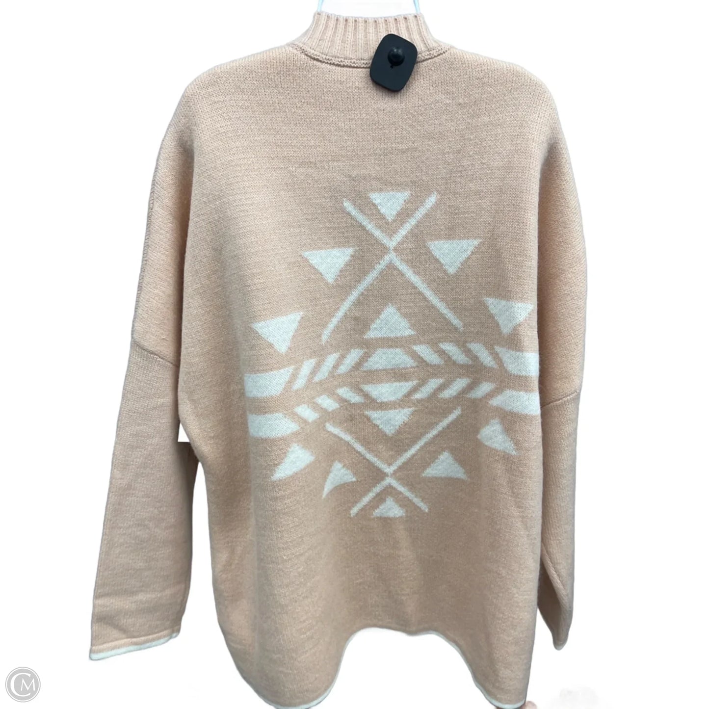 Cardigan By Clothes Mentor In Peach, Size: L