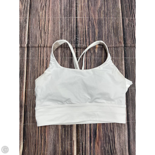 Athletic Bra By Lululemon In White, Size: 8