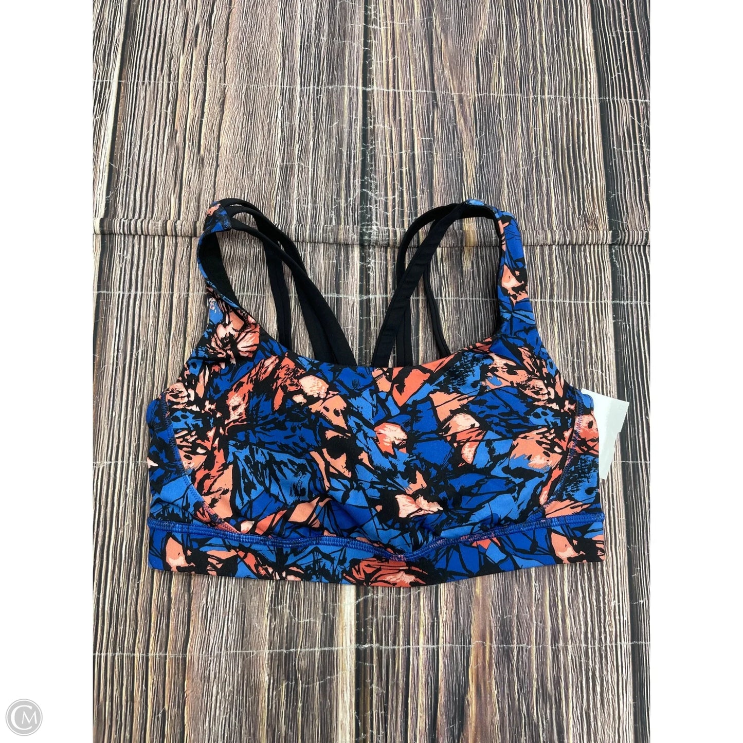 Athletic Bra By Lululemon In Blue, Size: 6