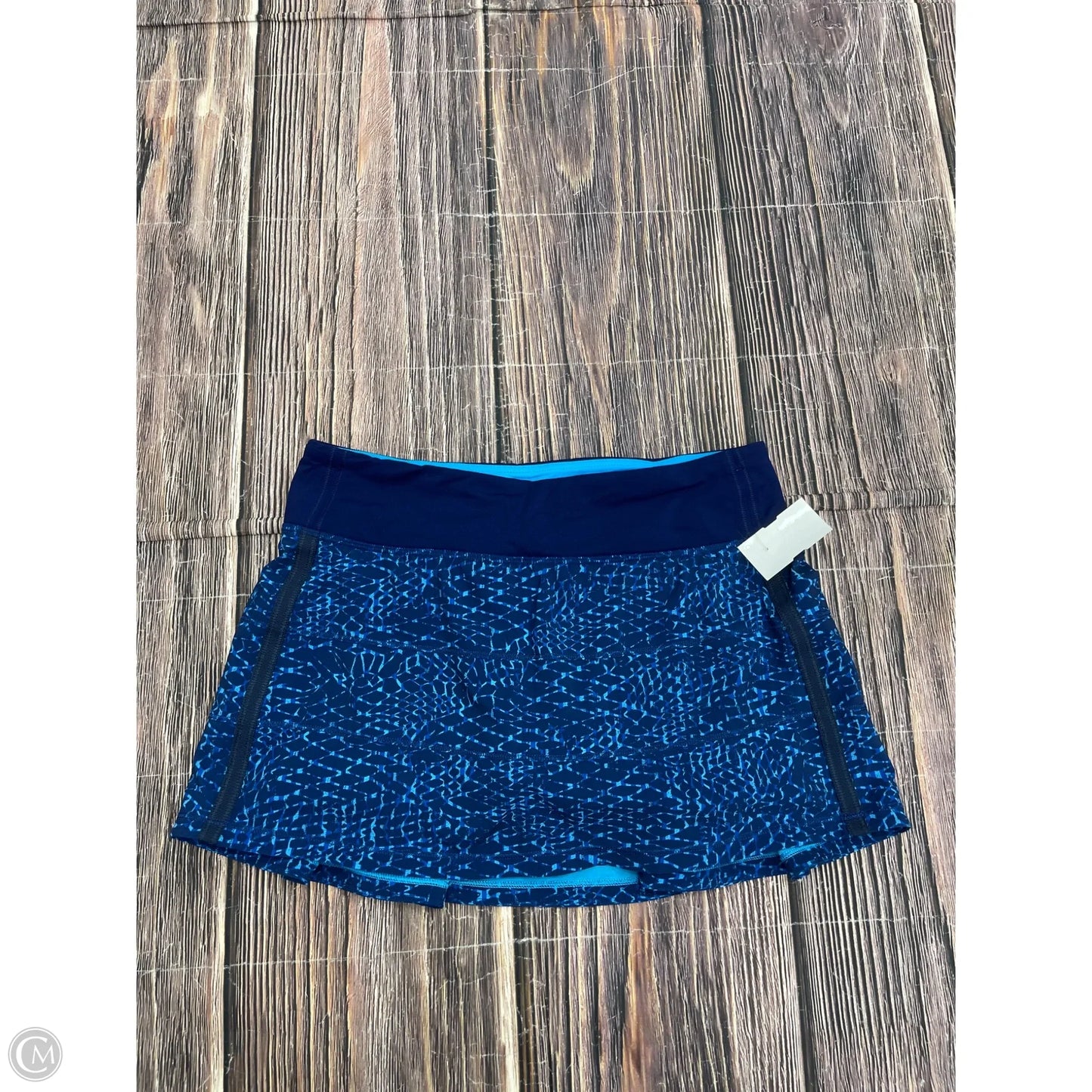 Athletic Skirt By Lululemon In Blue, Size: 6