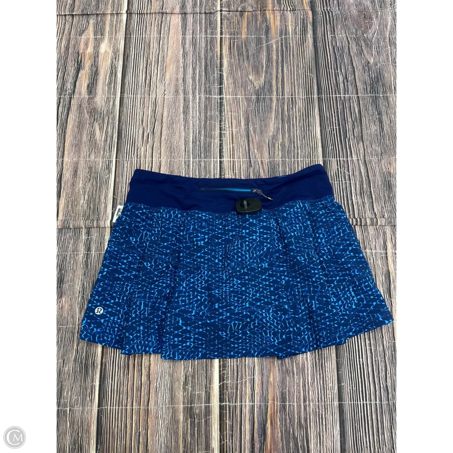 Athletic Skirt By Lululemon In Blue, Size: 6