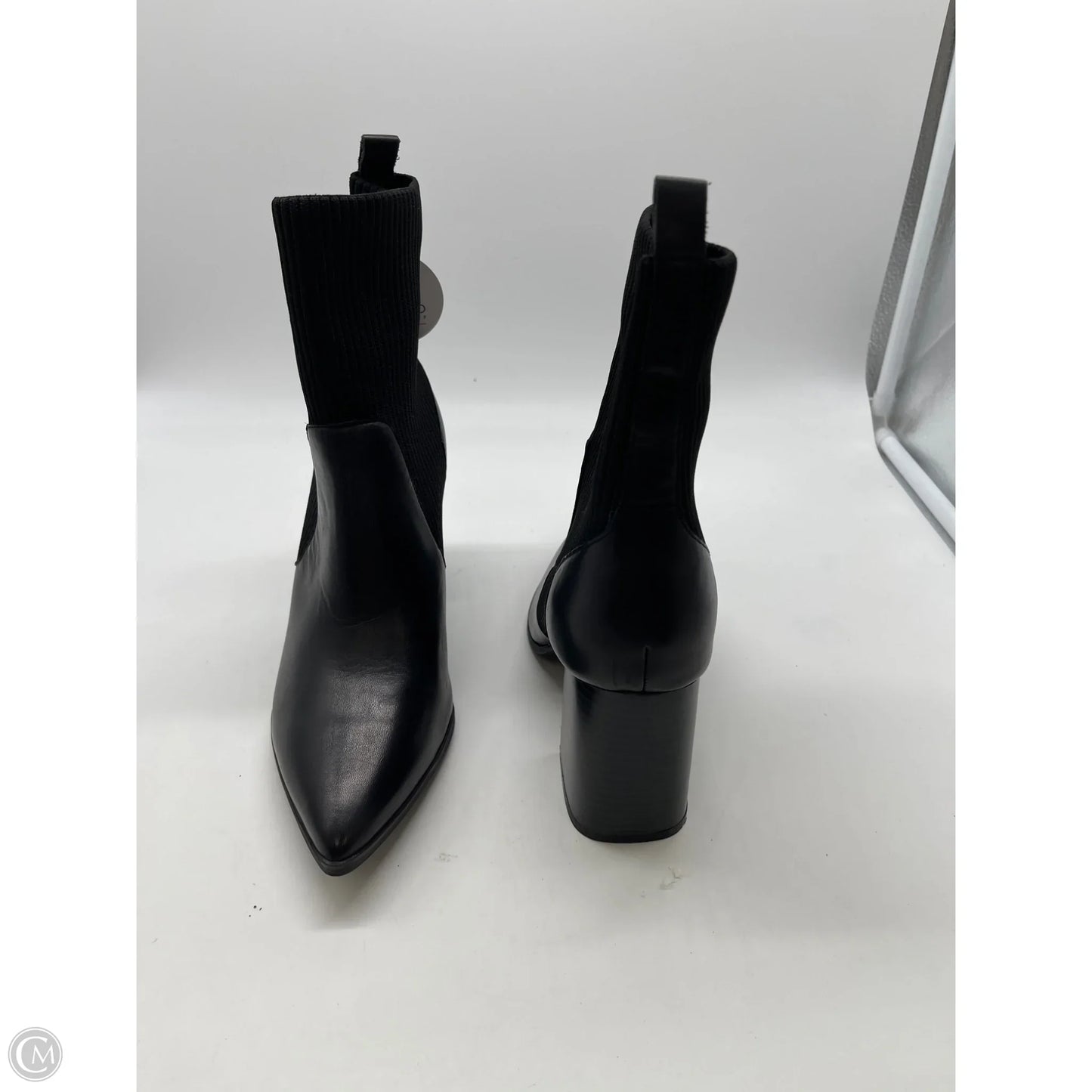 Boots Ankle Heels By Blondo In Black, Size: 8