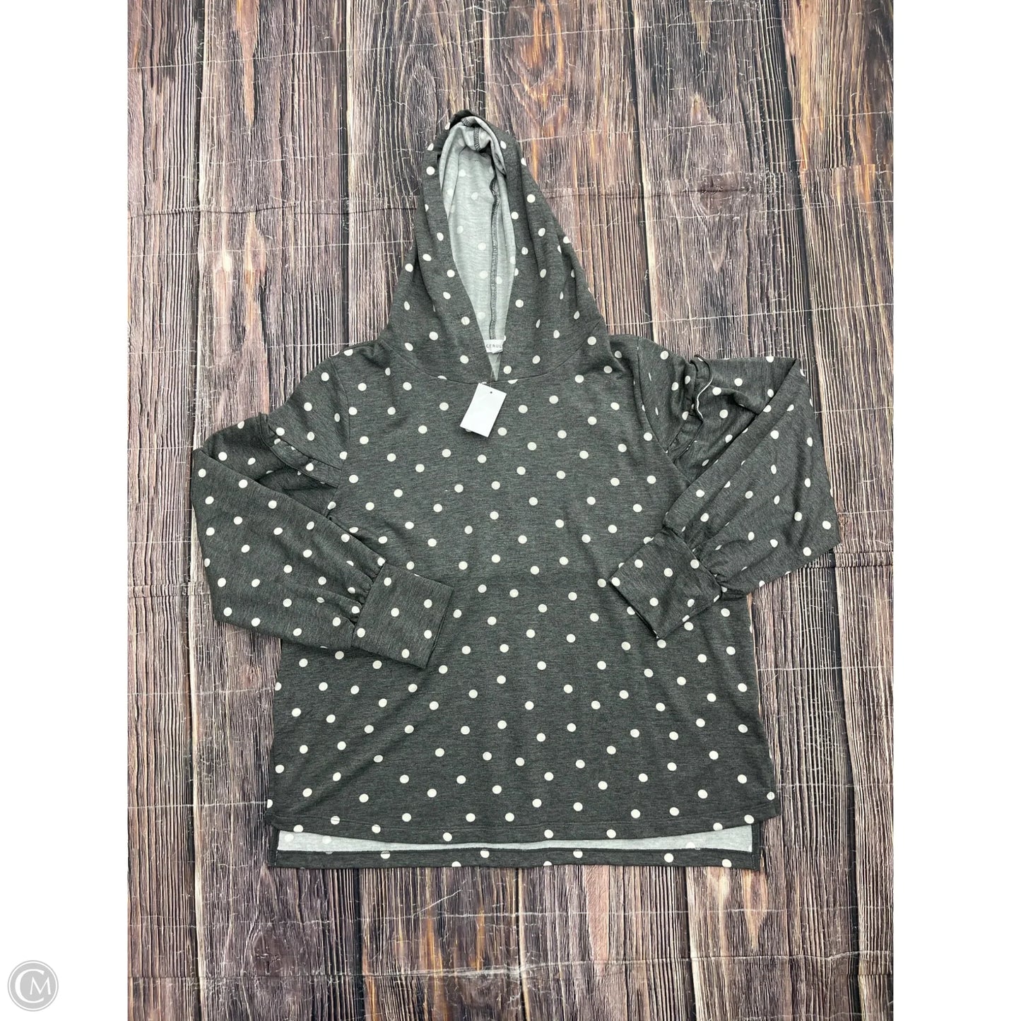 Top Long Sleeve By Clothes Mentor In Grey, Size: Xl