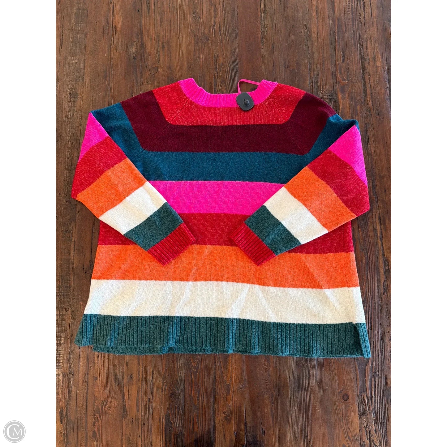 Sweater By Lane Bryant In Red, Size: 3x