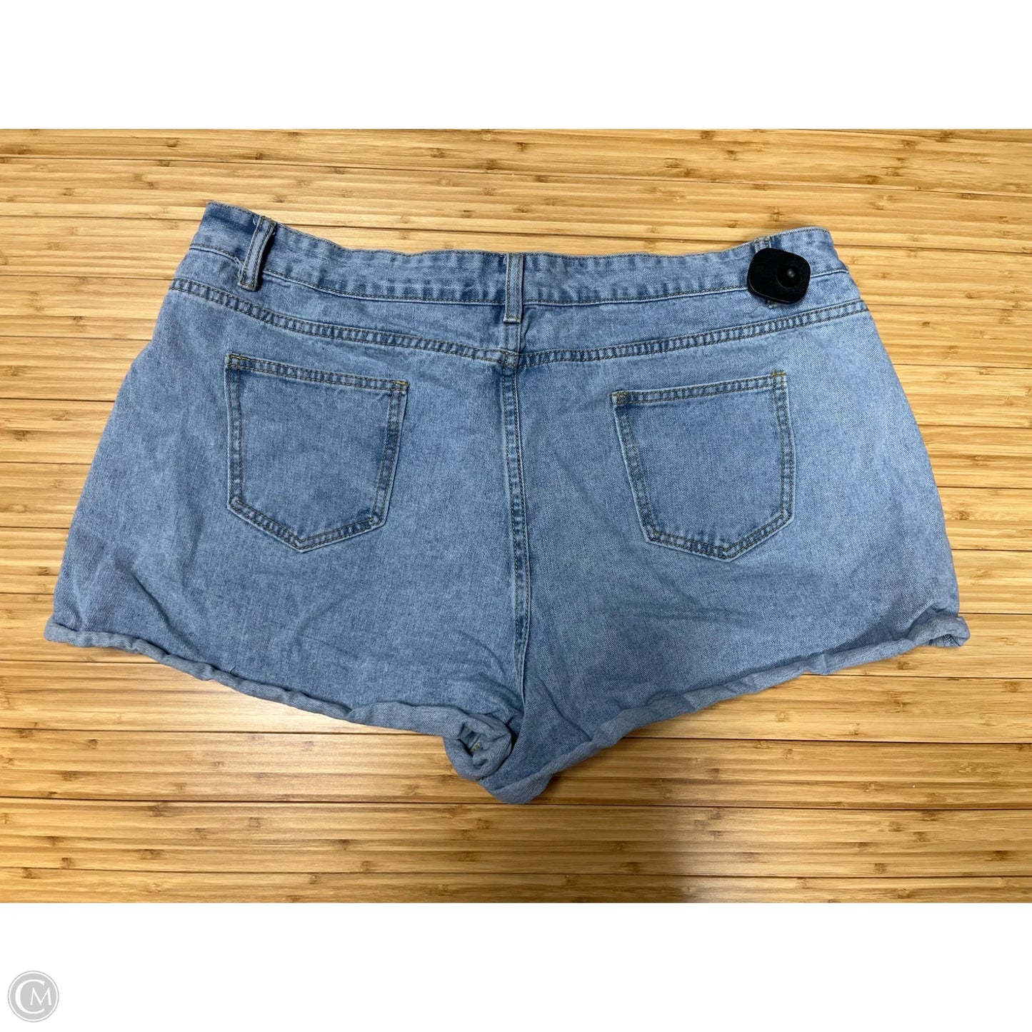 Shorts By Clothes Mentor In Blue Denim, Size: 20