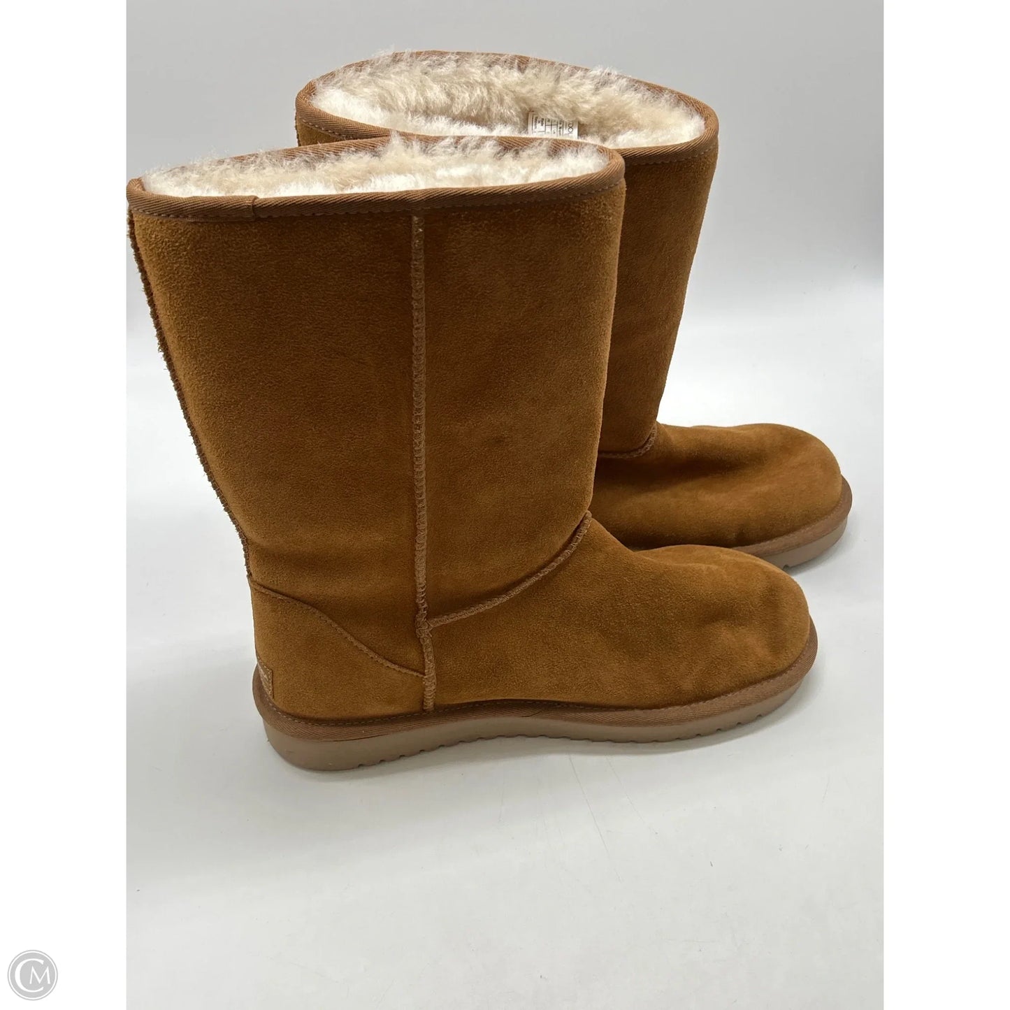 Boots Mid-calf Flats By Koolaburra By Ugg In Tan, Size: 10