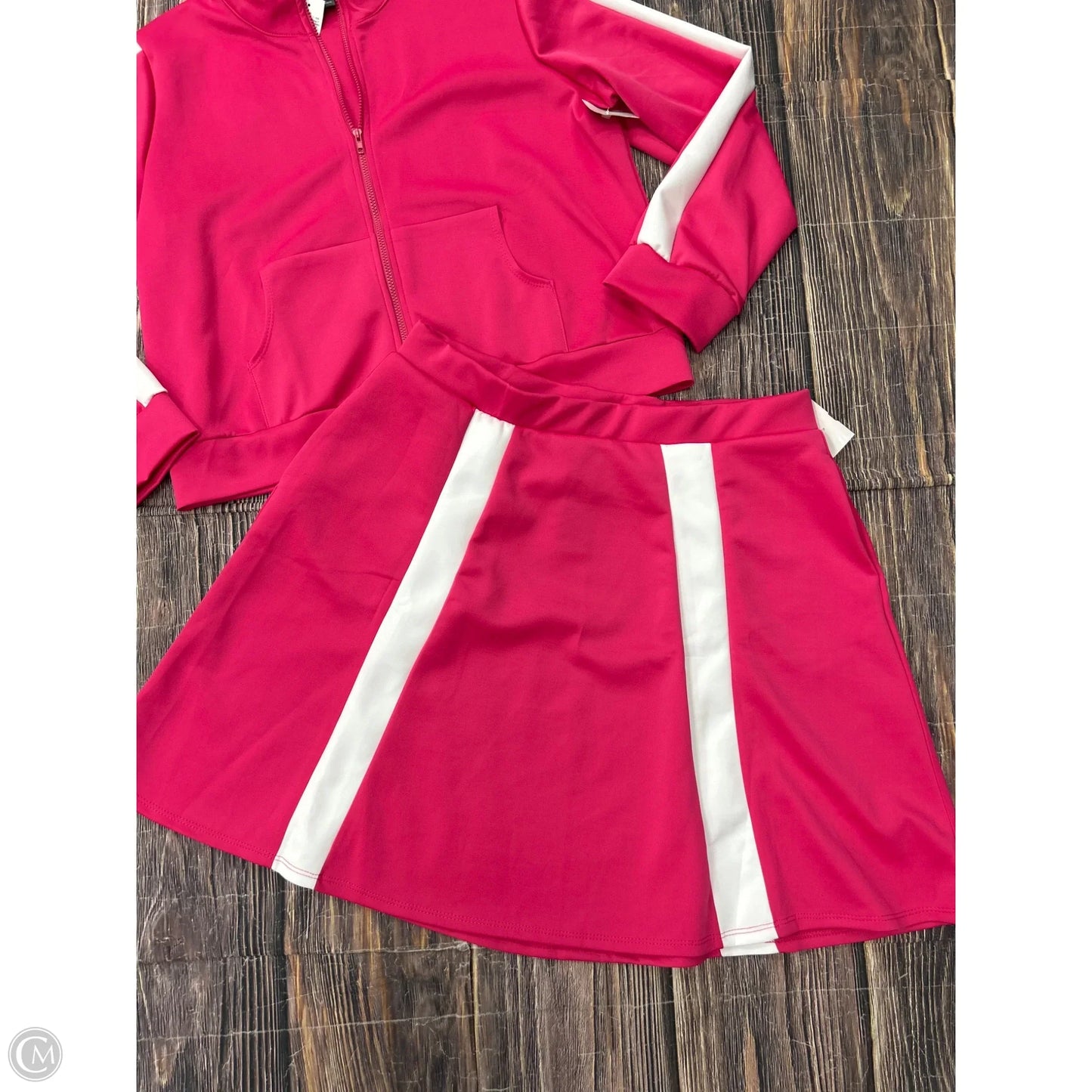 Skirt Set 2pc By Ashley Stewart In Pink, Size: 1x