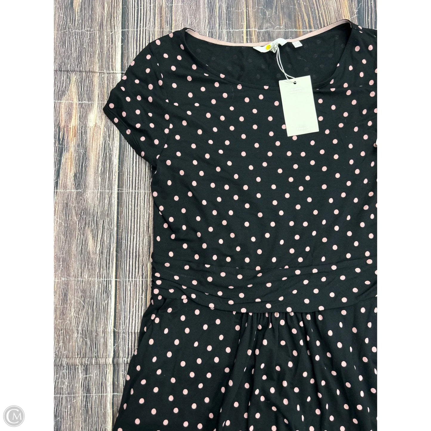 Dress Casual Midi By Boden In Black, Size: 12