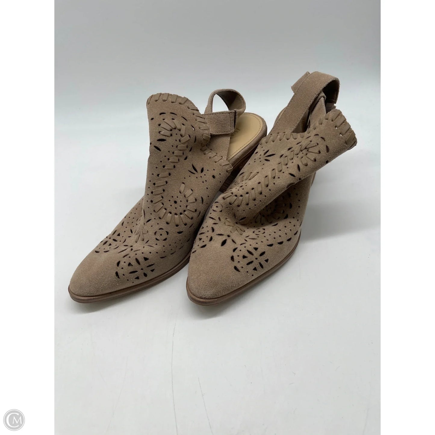 Shoes Heels Block By Ivanka Trump In Tan, Size: 6.5