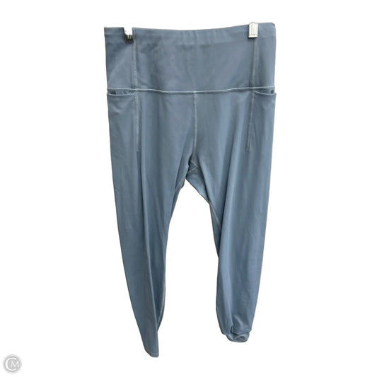 Athletic Leggings By Clothes Mentor In Blue, Size: M
