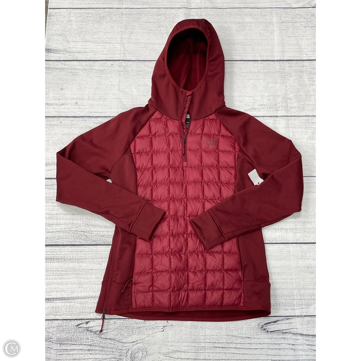 Jacket Puffer & Quilted By The North Face In Red, Size: L