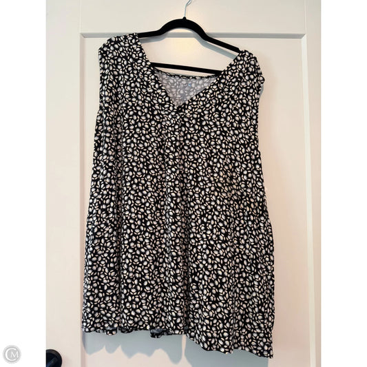 Tank Top By Croft And Barrow In Black, Size: 3x