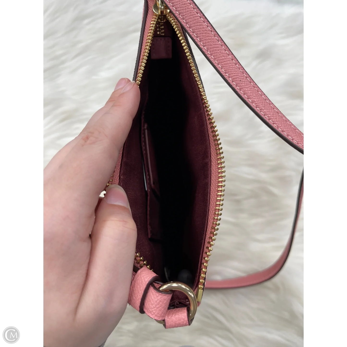 Crossbody Designer By Coach, Size: Medium