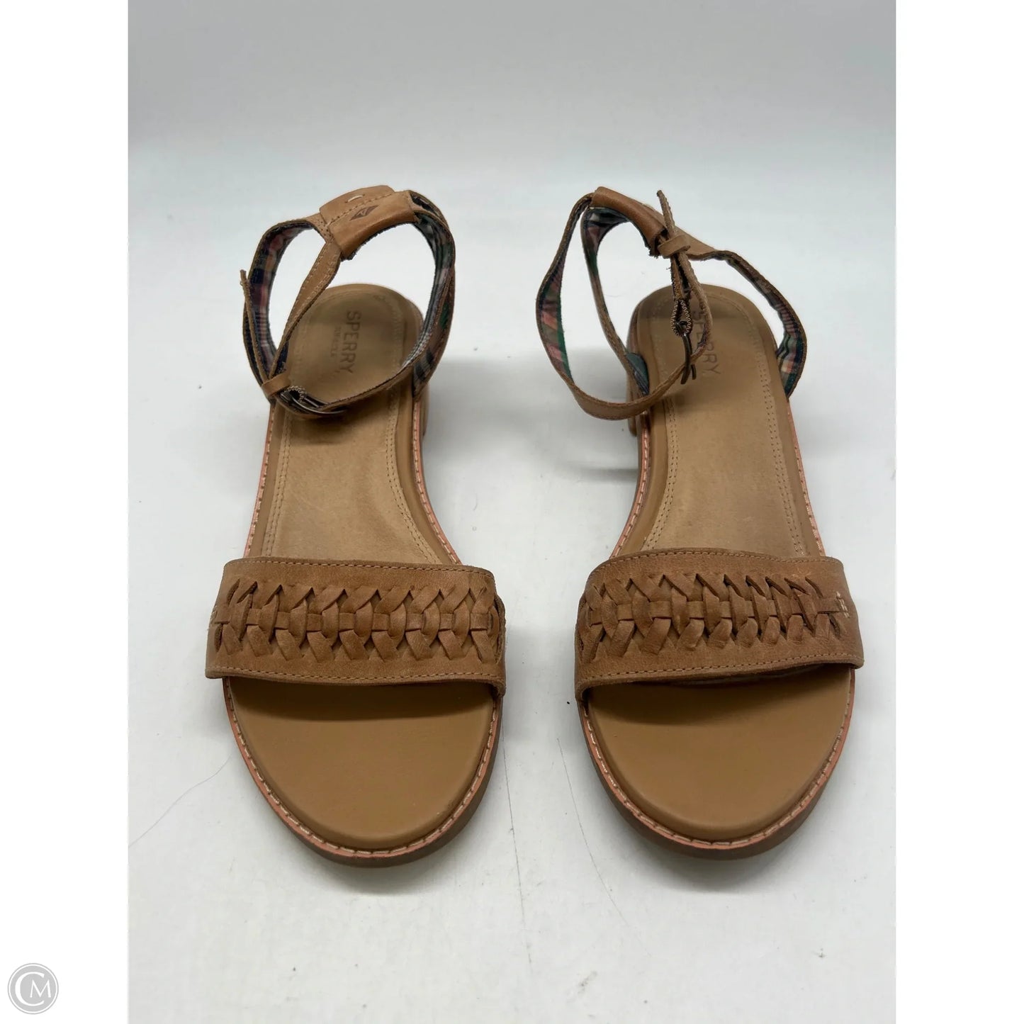 Sandals Heels Block By Sperry In Tan, Size: 9