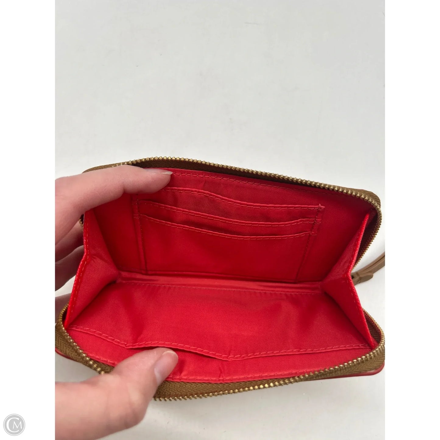 Wristlet Designer By Coach, Size: Small